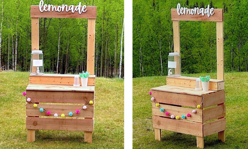 Lemonade Stand With 2x4 Frame Ana White 0569